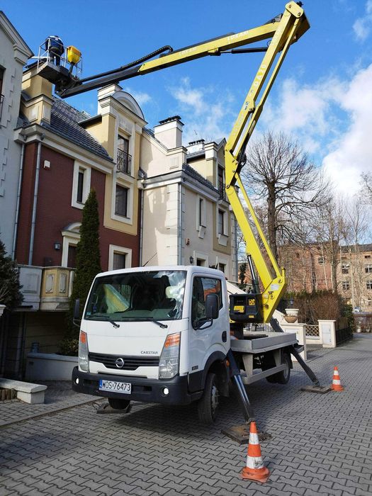 Podnośnik koszowy 20m z operatorem – solidnie, punktualnie i sprawnie!