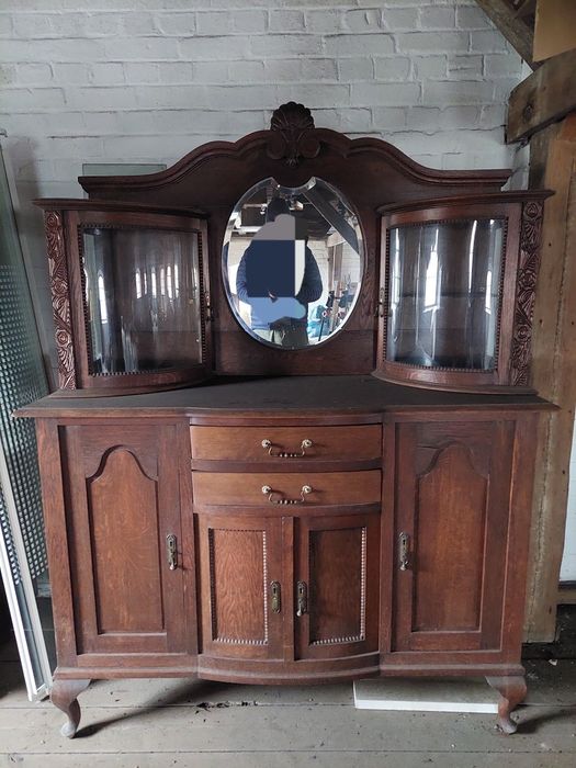 Komoda z nadstawką antyk