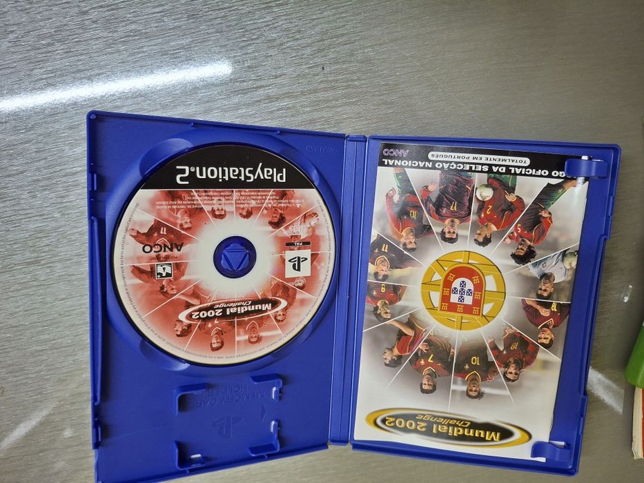 Jogo ps2 mundial 2002 jogo oficial selecção nacional