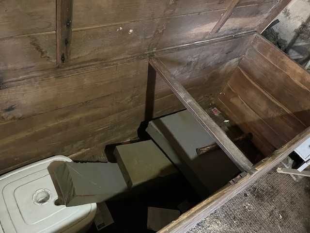 Arca antiga de cereais