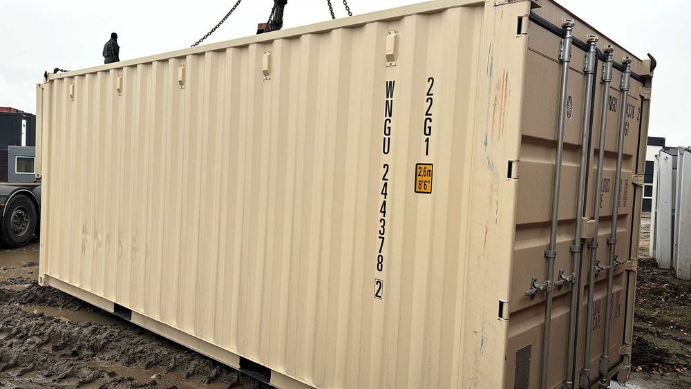 "Nowe" kontenery 20DV/DC RAL6007; 1015; 5010 WYPRZEDAŻ!!! -sprzedam AB