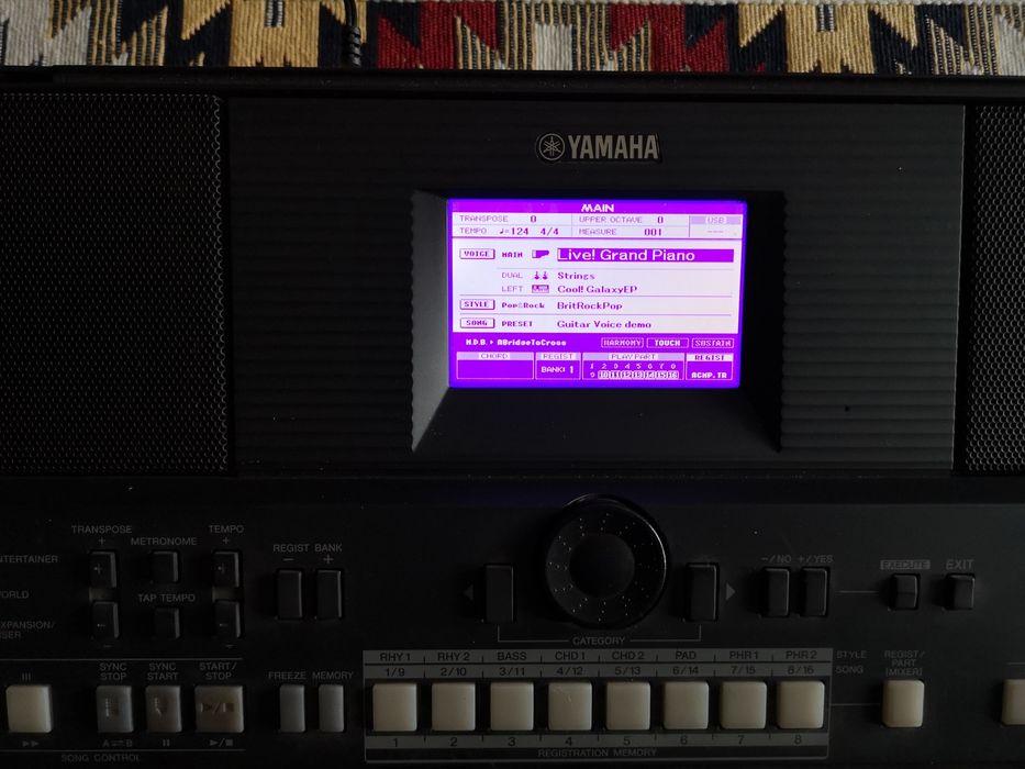 Keybord Yamaha PSR-S650 uzywany