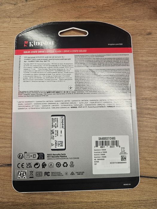 Ssd Kingston A400 240 gb