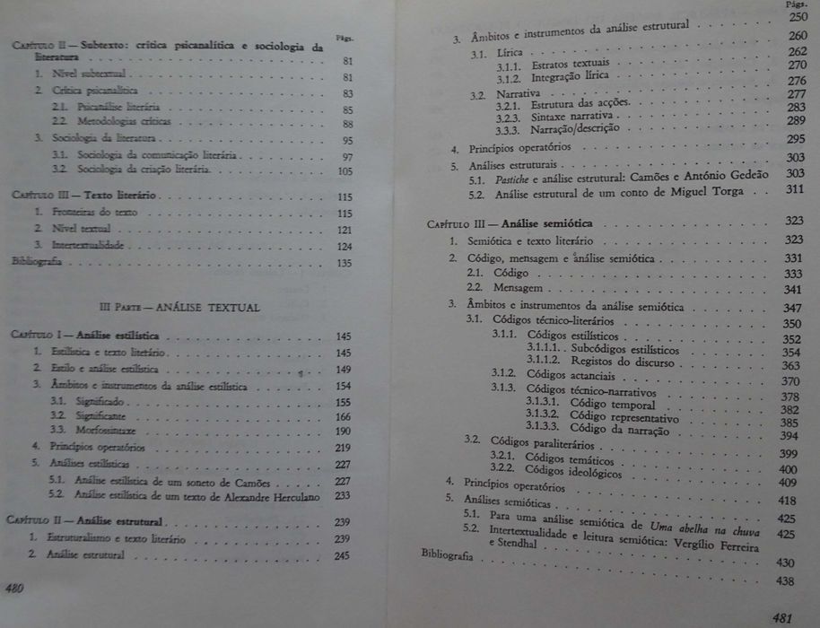 Técnicas de Análise Textual de Carlos Reis