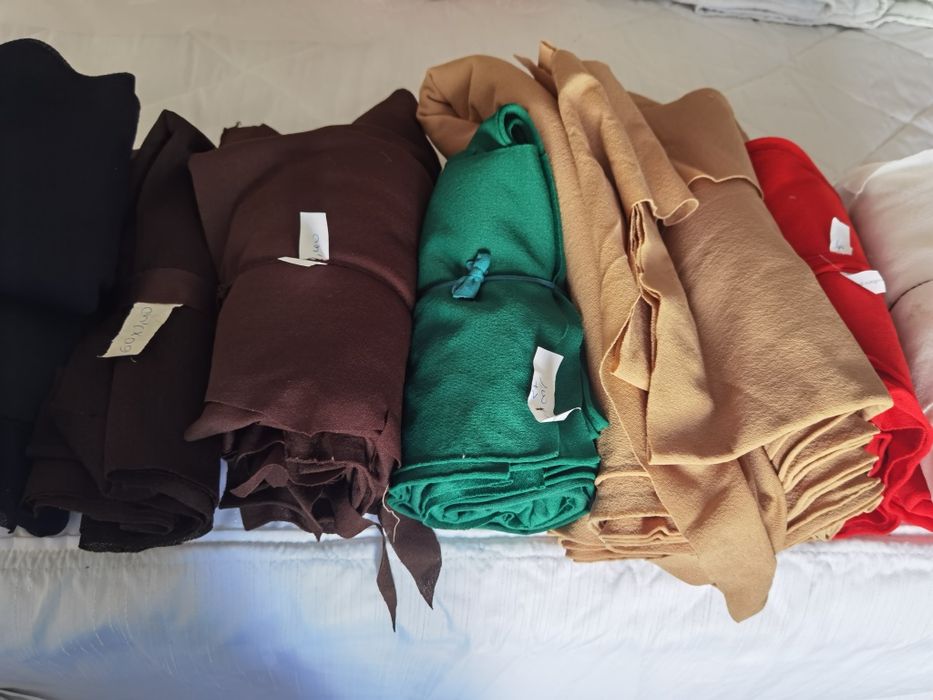 Tecido de Malha grossa e fina