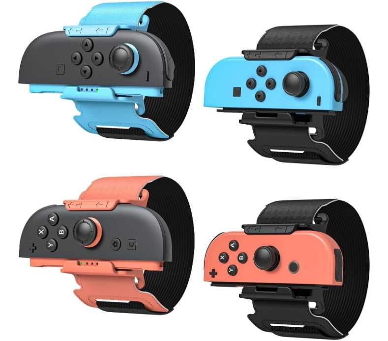 4 opaski na nadgarstek do Nintendo Switch