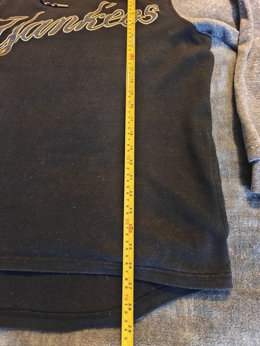 Czarna bluza z kapturem MLB New York Yankees rozmiar L