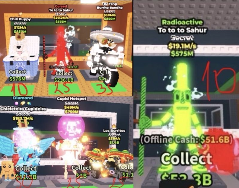 Steal a brainrot/Брейнроти роблокс