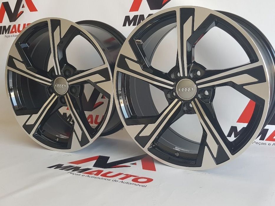 Jantes Audi RS5 2019 Black Machined 18