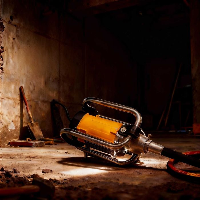 Vibrador de cimento / betao 2000w - 4 metros (Novo)