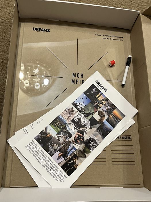 Дошка візуалізацій, карта бажань