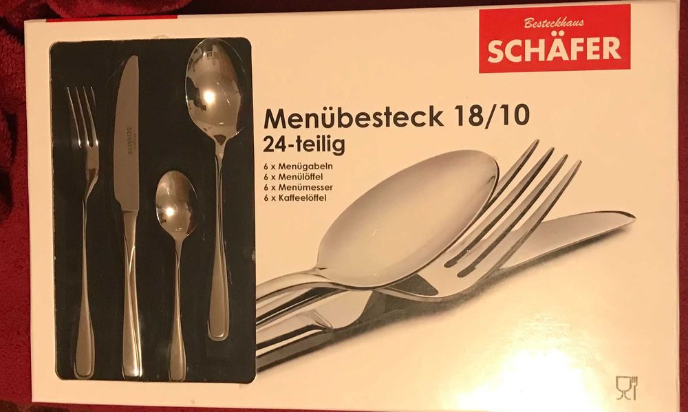 komplet sztućców na 6 osób (24 cz.)-Schäfer
