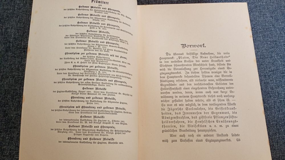 M.Platen Die Neue Heilmethode
