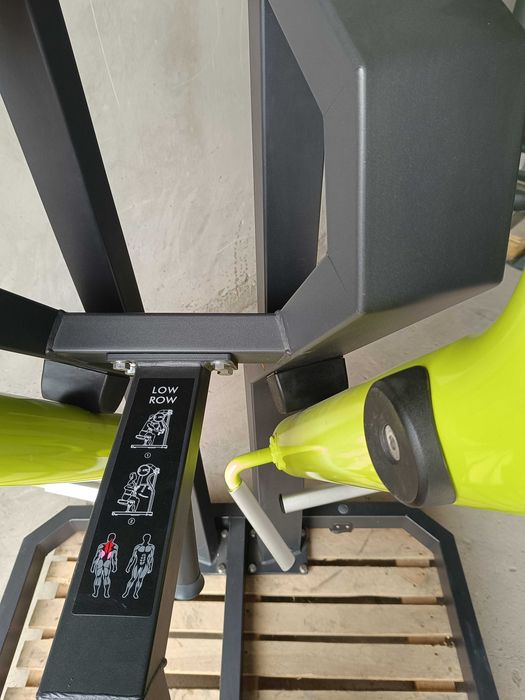 Hammer Low Row wioślarz plecy grzbiet DHZ siłownia olymp hbp hes sewim
