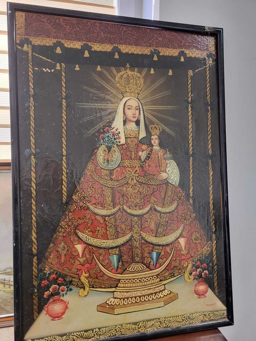Antyczna Ikona Virgen de Cocharcas  unikatowe dzieło sztuki religijnej