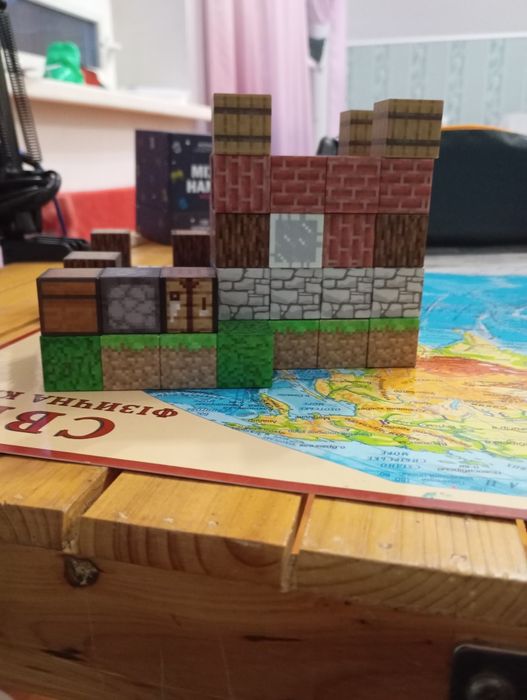 Магнітний конструктор Майнкрафт