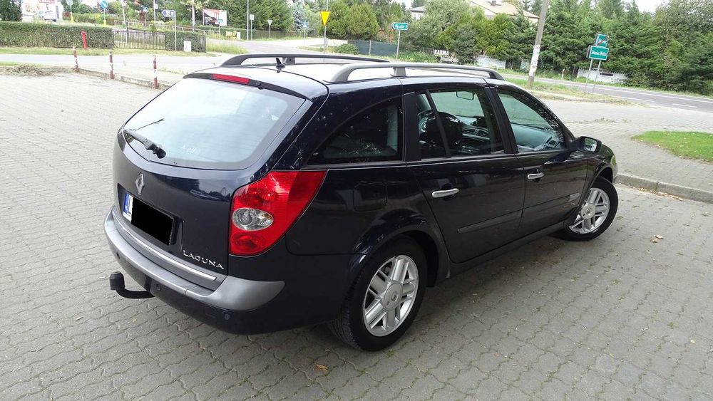RENAULT LAGUNA 2,0 BENZYNA,klima,skóra,nawi,elektryka,alu