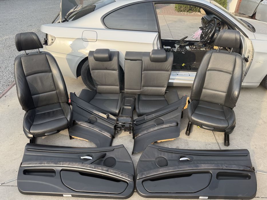 Sporty Skóra bmw e92 elektryczne grzane idealny stan