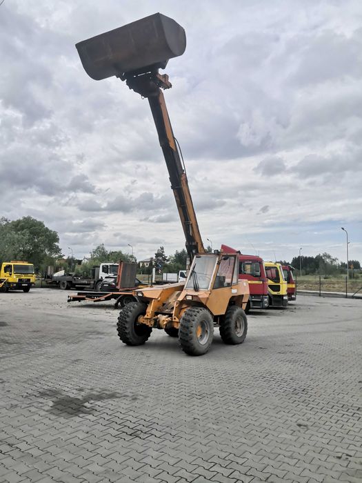 4x4 + blokada ładowarka teleskopowa z łyżką sambron