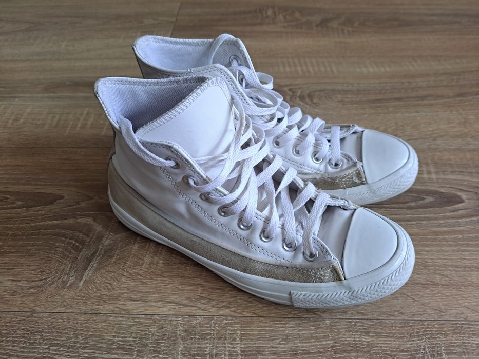 Trampki Conwers białe