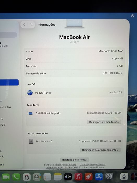 Apple Macbook Air 13” M1 2020