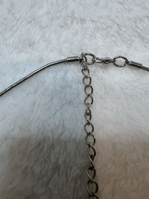 Naszyjnik łańcuszek frędzel do swetra casual classy na codzień 30