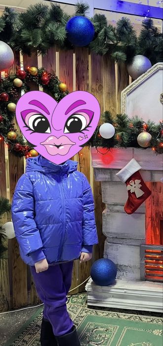 Куртка зимова для дівчинки