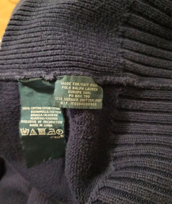 1/3 polo ralph lauren new york зіп