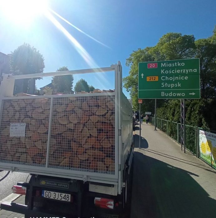 Drewno kominkowe, drewno opałowe . Gdynia + całe Trójmiasto.