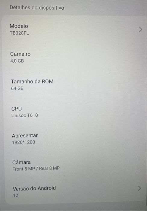 Tablet Lenovo M10