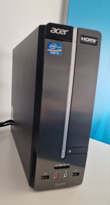 Acer xc600 - i3/6GB/128+500GB Windows Pro e office vitalício