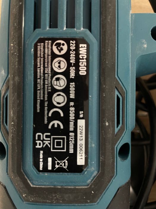 Bruzdownica Erbauer 1500 W