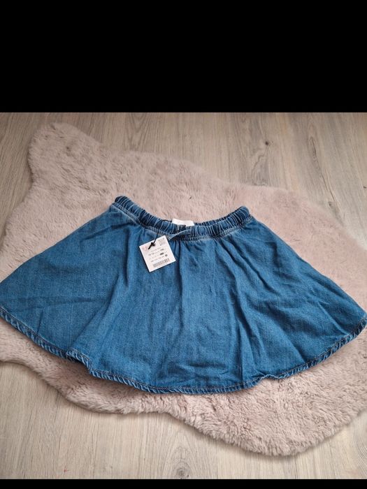 Spódnico spodenki zara 156, jeansowe