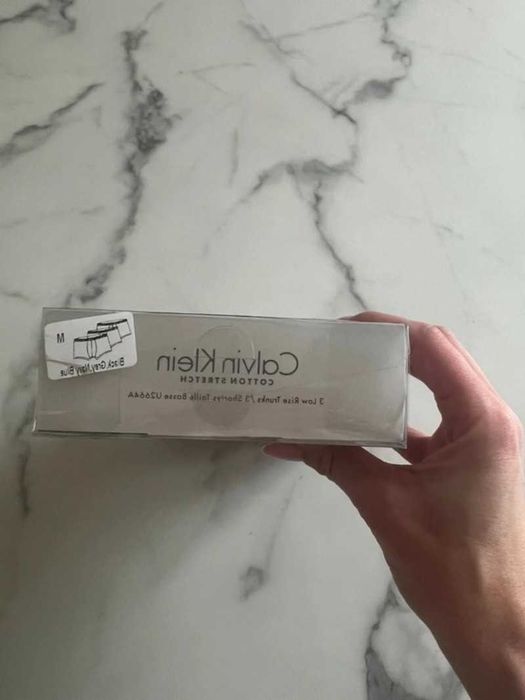 Męskie bokserki Calvin Klein, inne anatomiczne.