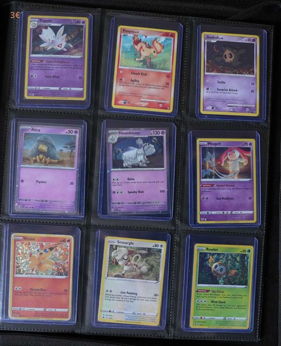 Cartas/Singles Pokémon TCG Inglês/English