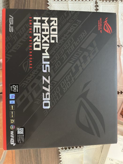 Conjunto CPU i7 14700k + Board Asus ROG Z790 Maximus Hero c/ Garantia.