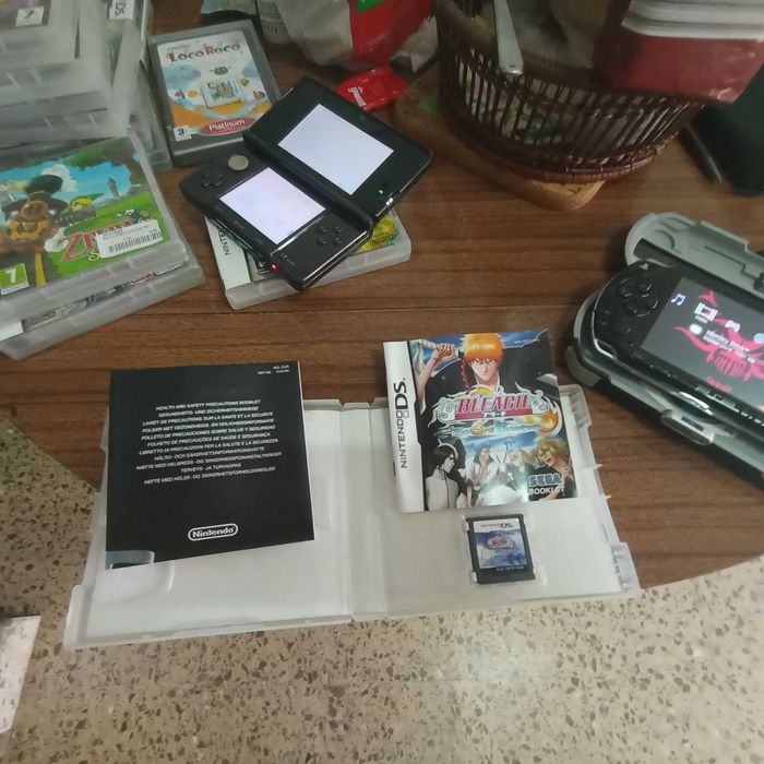 Vários jogos para Nintendo DS, 3DS, PS3 e PSP