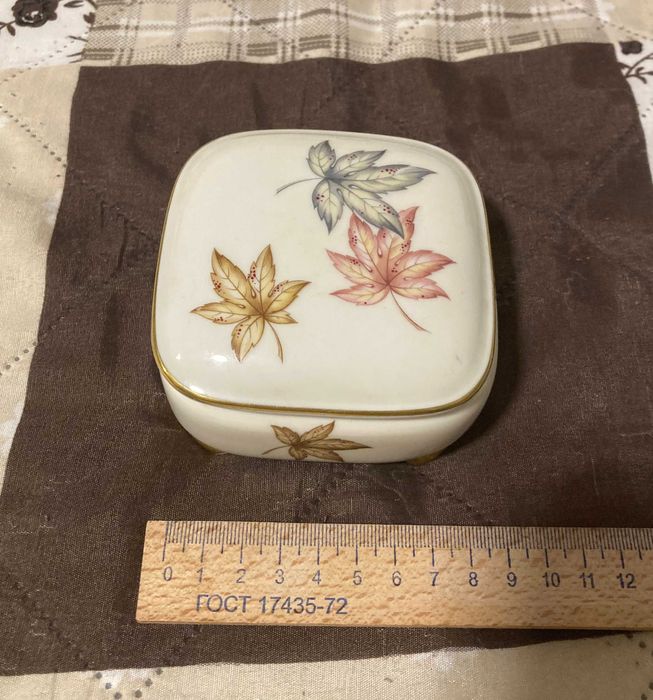 Шкатулка фарфоровая Rosenthal Ларчик Скринька Фарфор Ларец