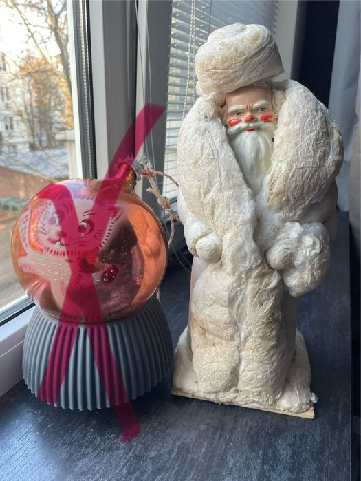 Новогодние игрушки. Дед Мороз