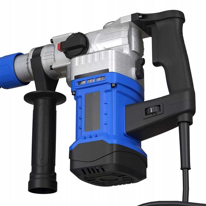 Nowa Młotowiertarka Mocna Młot Udarowy 2200W 5 Biegów + Walizka