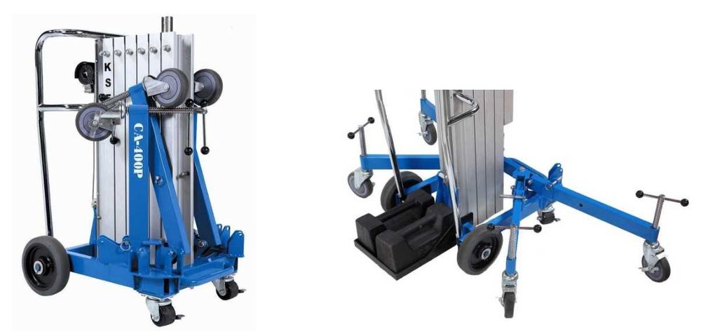 Wypożyczalnia Podnośnik Elektryczny Winda do klimatyzacji Szyb Wynajem