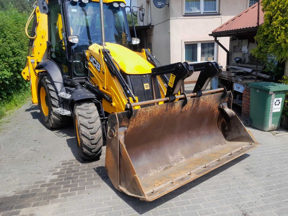 wynajmę wynajem wypożyczę koparko-ładowarkę koparko-ładowarka JCB 3CX