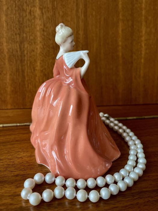 *Piękna Dama COALPORT Kolekcjonerska Figurka Lalka Porcelana Angielska