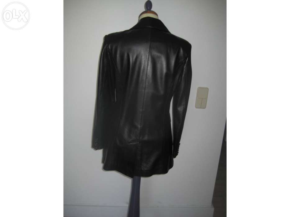 Casaco de Pele preto