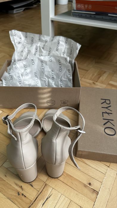 Rylko szpilki nowe nude 40