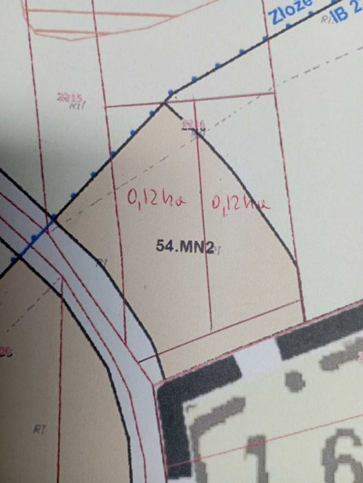 Działka budowlana 12 ar.