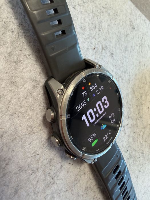 Garmin 8 fenix pro, stan bardzo dobry, 47mm