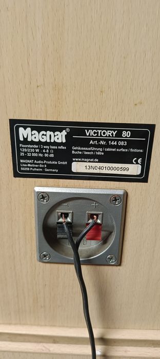 Kolumny Jamo duet 90B Magnat victory 80 Norsk Audio Baltic 80