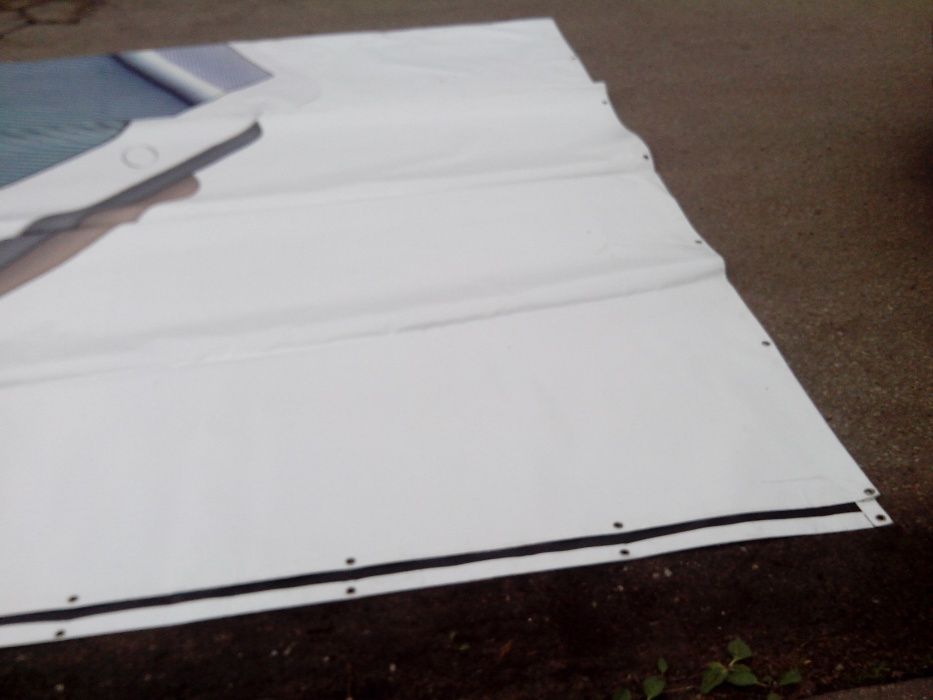 Plandeka z reklamy gruba nieprzemakalna