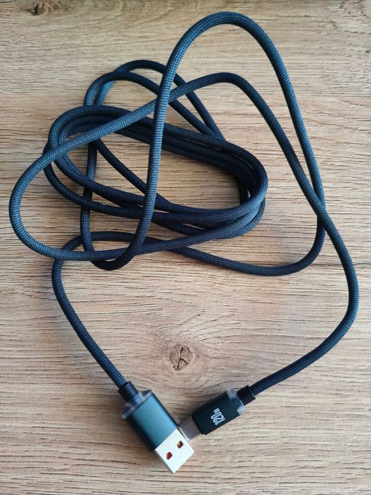 3szt. Kabel USB-A do USB-C 120 W 2m Szybkie ładowanie + transmisja danych Nowy